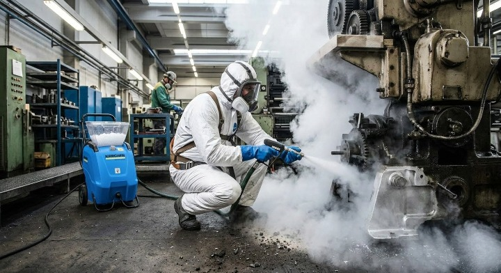 Industrial Machinery Cleaning
